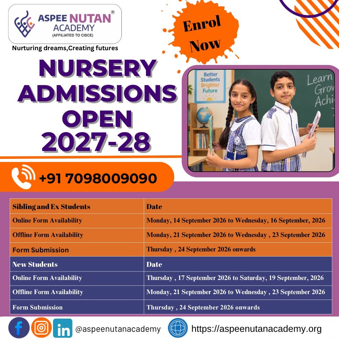 Admissions Open